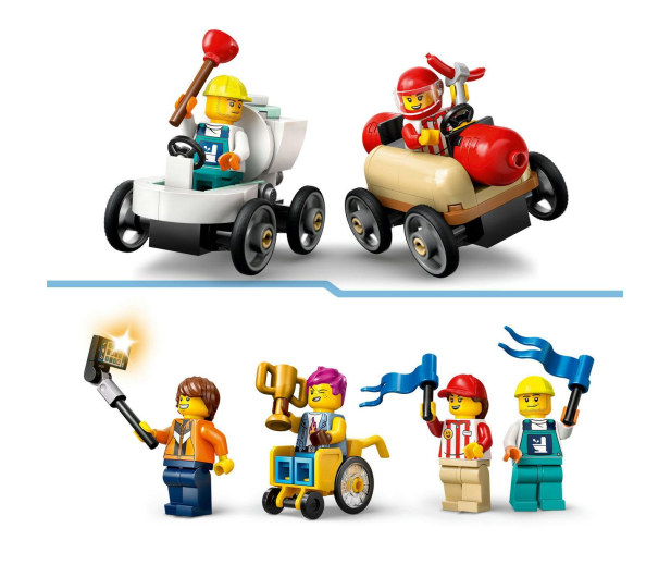 LEGO City 60460 Tor wyścigowy z rampą - 1298089 - zdjęcie 6